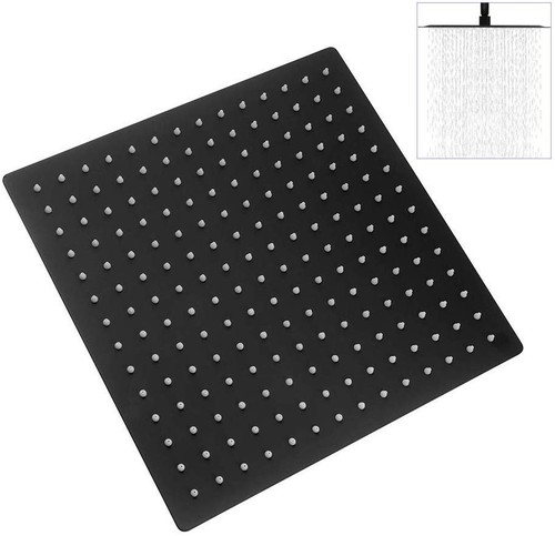 Schwarz 30x30cm edelstahl - 30x30cm,