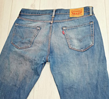 LEVIS 504 DENIM JEANS HERREN HOSE DESIGNER SAN FRANCISCO USA RETRO LOOK W34 L34