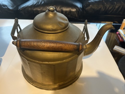 Antiker messing wasserkessel - messing,