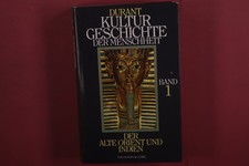 383459 Will Durant KULTURGESCHICHTE DER MENSCHHEIT Naumann & Göbel Der alte