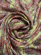 5 Momme 100 % reine Seide Habotai Chiffon Stoff 6m x 36” | leicht transparent -50C