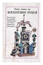GUINNESS Guinness Werbung "Fair time is Guinness Time" mit einer London Karte,