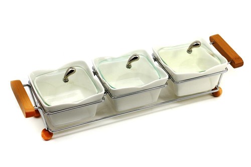 Bambus dipschalen set tlg - bambus,