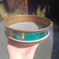 Endecotts 8" (200 mm) Labor Testsieb Messinggehäuse Edelstahlgewebe 2,36 mm