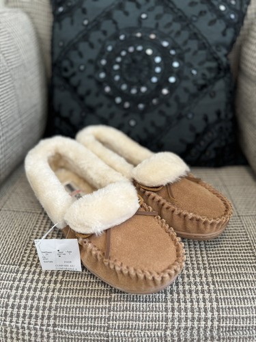 Minnetonka leather brown warm - minnetonka,