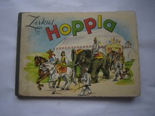 "Zirkus Hoppla" Pappbilderbuch von Both, Verse von Tamm,1958