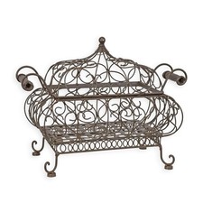 Eisen Drahtkorb quadratisch