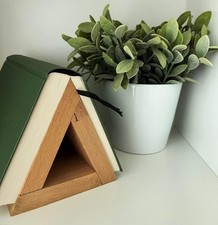 Buchstütze holz dreieck - holz,