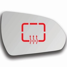 Spiegelglas Rechts Beheizbar