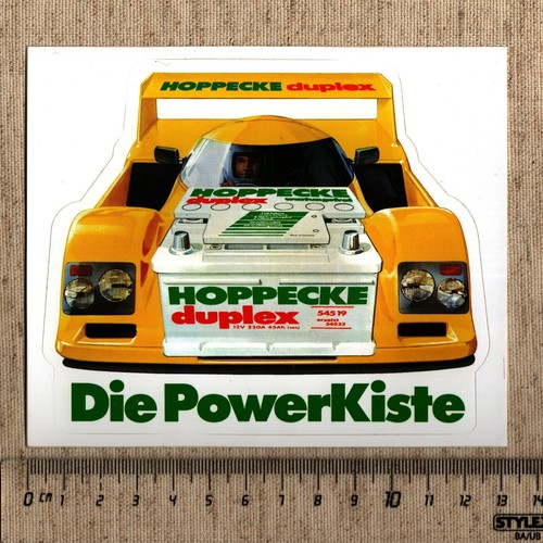 Aufkleber sticker hoppecke - aufkleber/sticker,