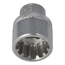 Stecknuss 1/4" SPLINE 4-14 mm