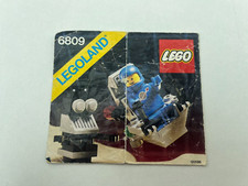 LEGO ® Bauanleitung Legoland Space Classic 6809 Instruction ungelocht 298