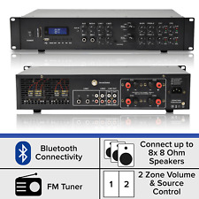 800W Stereo Bluetooth Endstufe