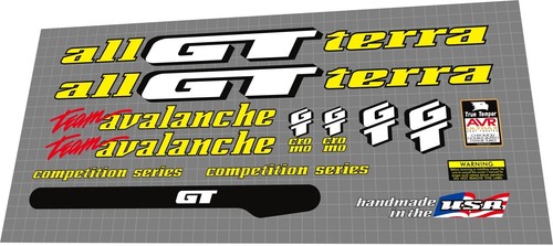 1993 team avalanche decal - avalanche,