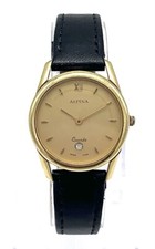 ALPINA Damen Uhr, Quarz, Datumsanzeige, neue Batterie, diverse Kratzer
