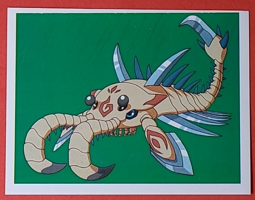 Panini digimon sticker - digimon,