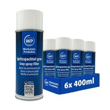 6x Spritzspachtel 400ml Grau