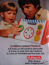WERBUNG 1981 PLAYSKOOL