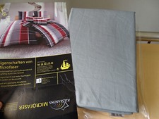 2 Spannbettlacken in grau 100