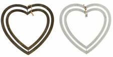 Holz Doppel Herz Dekoherz