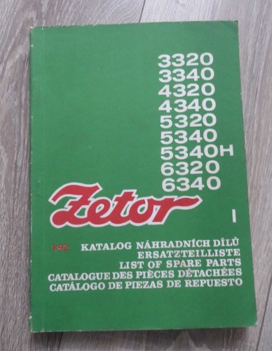 Zetor traktoren 3320 3340 4320 - traktoren,
