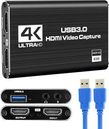Hdmi video capture card - 4k,