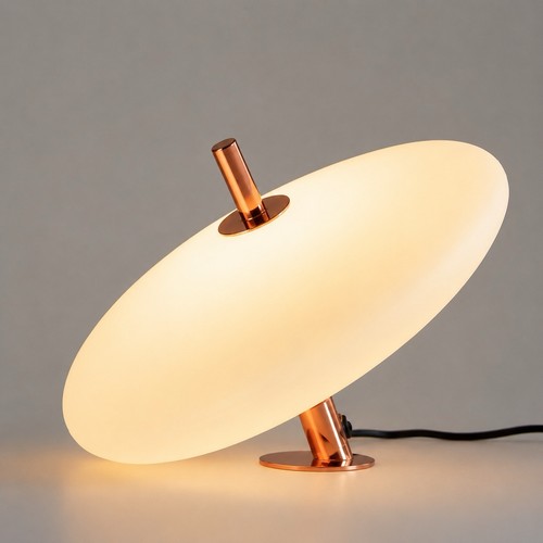 Sculptural pebble table - table, lamp