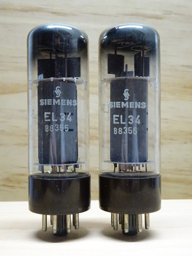 Pair siemens el34 mullard - el34,