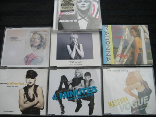 Maxi cds madonna - maxi-cds, vogue