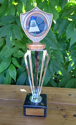 Badminton pokal marmorsockel - badminton,