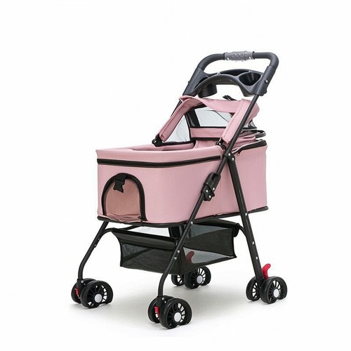 Haustier buggy mit - mit, tragetasche