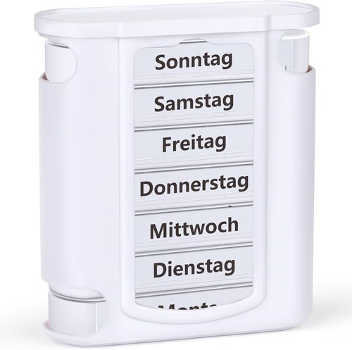 Tablettenbox tage pillen - tablettenbox,