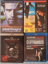 10 x FSK 18 Filme u.a. Expendables, Sin City , Walker Texas Ranger, Predator 2