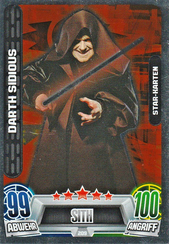 Topps star wars force - star,