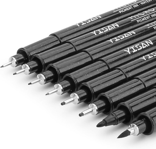Yisan fineliner schwarz - fineliner,