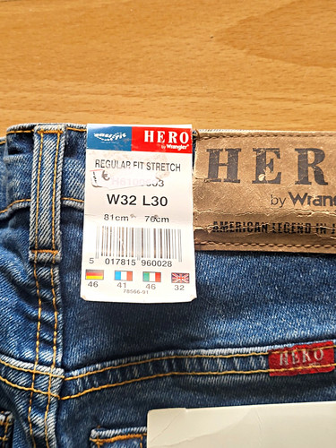 Hero wrangler herren jeans - by,