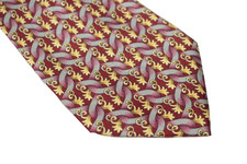 BRUNO PIATTELLI Seidenkrawatte Hergestellt In Italien F84628