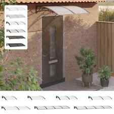 Türvordach Haustürvordach Tür Vordach Türdach Pultvordach Türvordach PC vidaXL