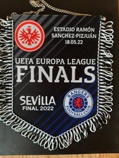  Eintracht Frankfurt Glasgow Rangers  Europa League Finale 2022 Wimpel Pennant