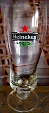 RARE/VINTAGE HEINEKEN Bier Glas 0,25 Liter Gebraucht
