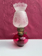 Antike Petroleumlampe aus