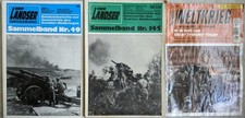Konvolut Landser und Weltkrieg - ein normales Heft und zwei Sammelbände