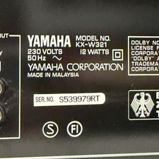 Yamaha KX-W321 Natural Sound