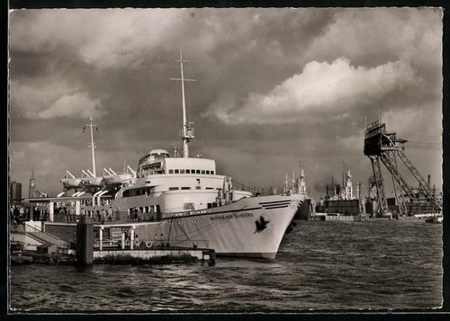 Hamburg diesel elektro schiff - hamburg,, diesel-elektro-schiff