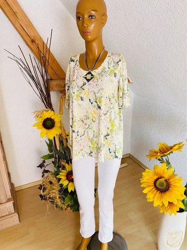 Shirt mit floralem - t-, muster