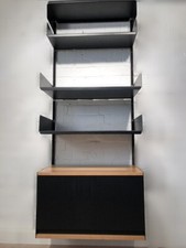 DIETER RAMS - Vitsoe Regalsystem 606 -  Metall / Buche + Container !
