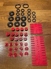 Fischertechnik Retro-Konstruktionsspielzeug aus den 60ern - 47 Teile - Konvolut