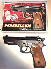 Hochwertige Spielzeugpistole Parabellum  Polizist Agent Fasching NEU