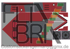 Aufkleberbogen Stickerbogen