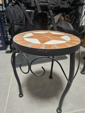 Blumenhocker Mosaik Rund